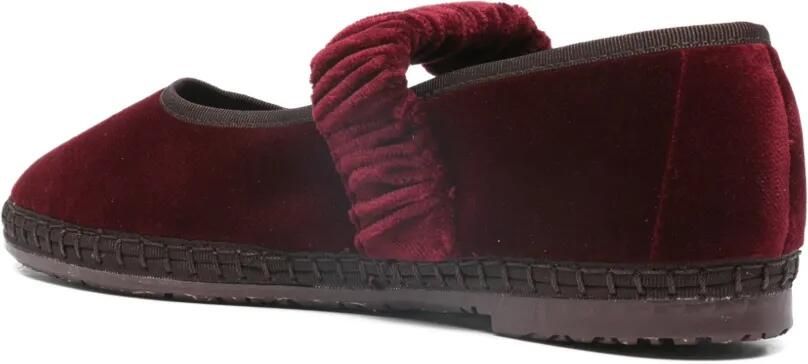 FLABELUS Mafalda ballerina's met ruches Rood - Foto 2