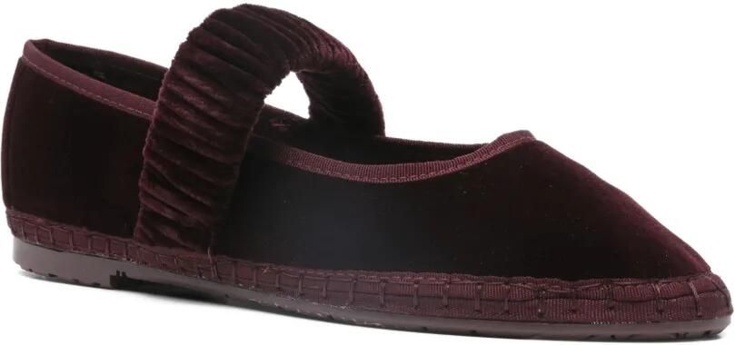 FLABELUS Mafalda driekleurige ballerina's Rood - Foto 4
