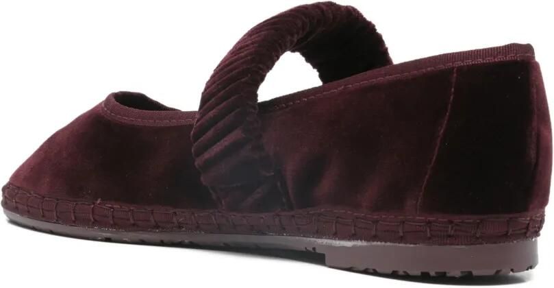FLABELUS Mafalda driekleurige ballerina's Rood - Foto 3