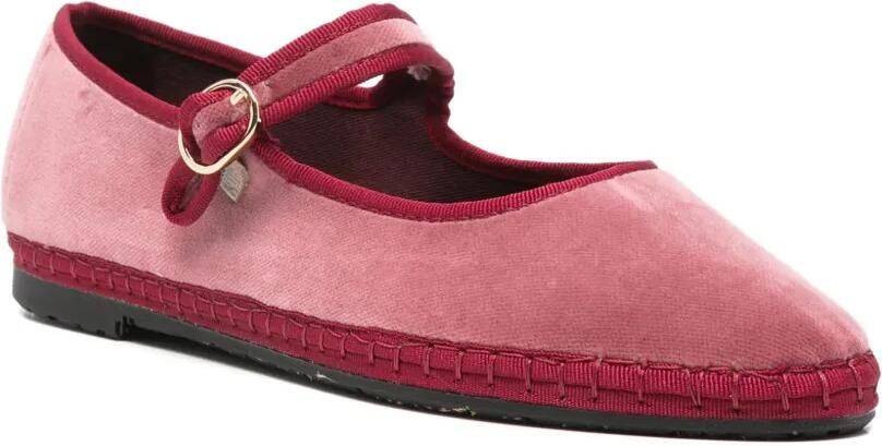 FLABELUS Theresa ballerina's met gespsluiting Roze - Foto 2