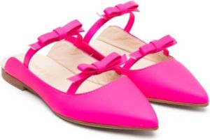 Florens Ballerina's met puntige neus Roze