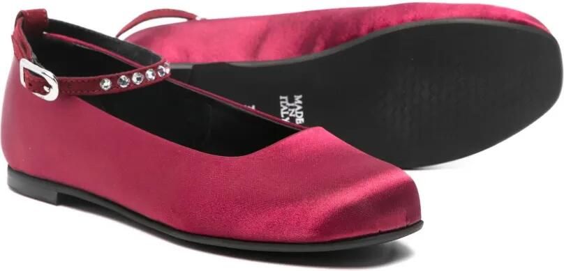 Florens Ballerina's met bandje van stras Roze - Foto 3