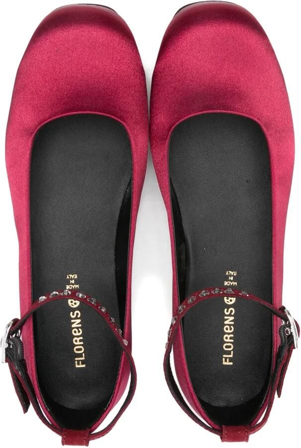 Florens Ballerina's met bandje van stras Roze - Foto 2