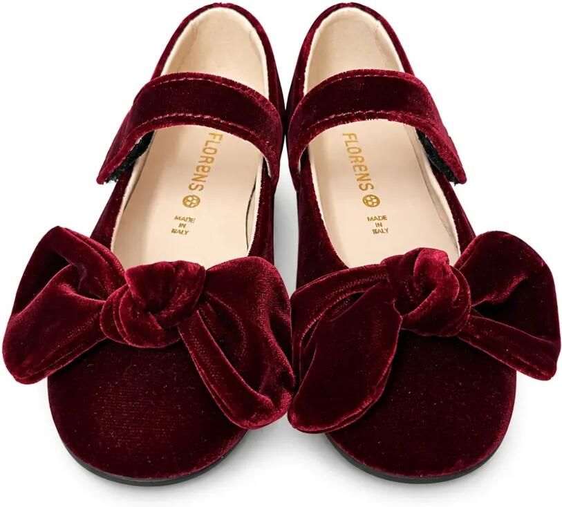 Florens Ballerina's met strikdetail Rood - Foto 2