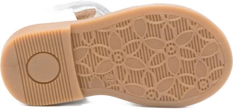 Florens Sandalen met geweven detail Wit
