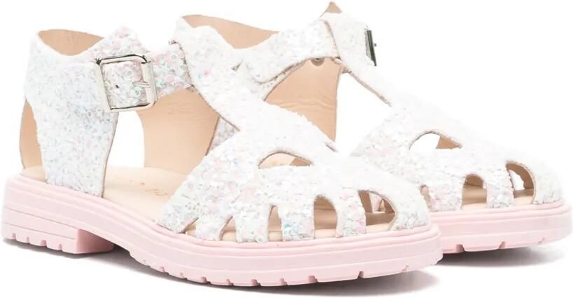 Florens Sandalen verfraaid met glitter Roze