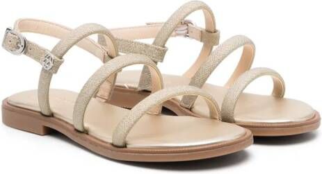 Florens Sandalen met glitters Geel