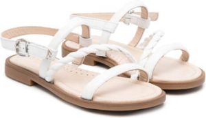 Florens Leren sandalen Wit