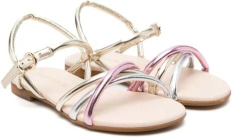 Florens Sandalen met metallic-effect Roze