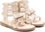 Florens Sandalen met glitter Goud - Thumbnail 1