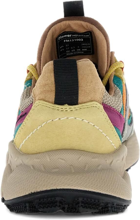 FLOWER MOUNTAIN Back Country Uni 2 panelled low-top sneakers Bruin - Foto 3