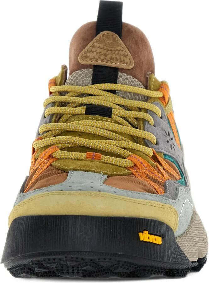 FLOWER MOUNTAIN Back Country Uni 2 panelled low-top sneakers Bruin - Foto 2