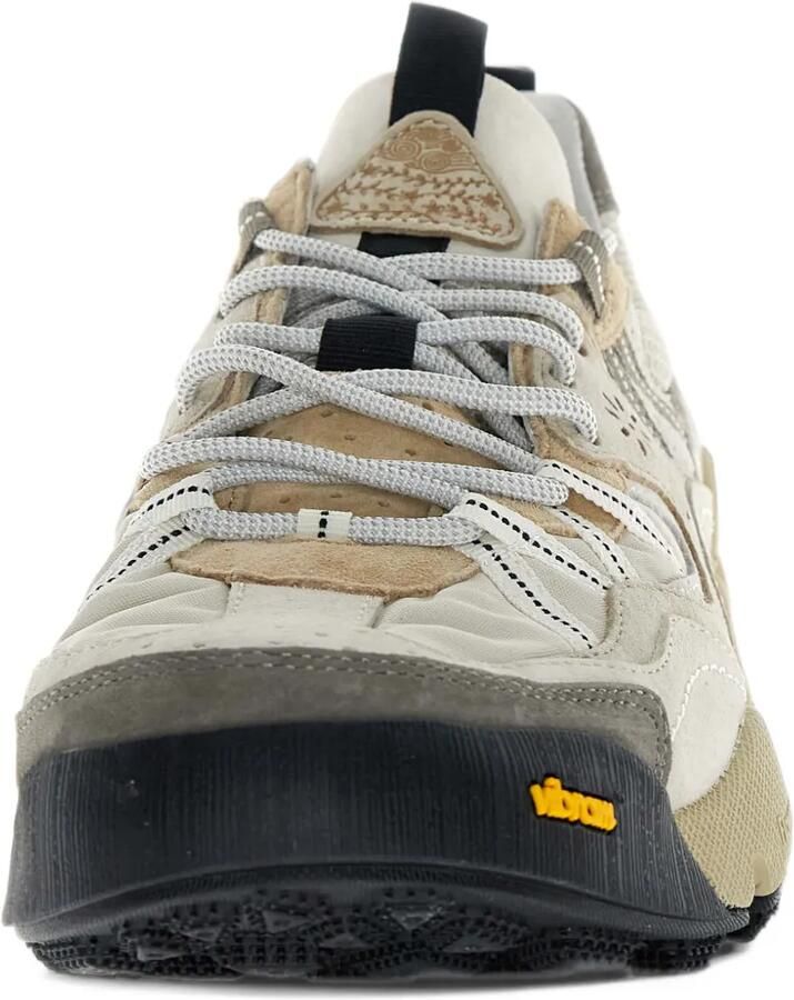 FLOWER MOUNTAIN Back Country Uni 2 panelled Vibram-sole sneakers Beige - Foto 2