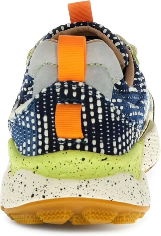 FLOWER MOUNTAIN Iwano 2 Sashiko sneakers Blauw - Foto 2