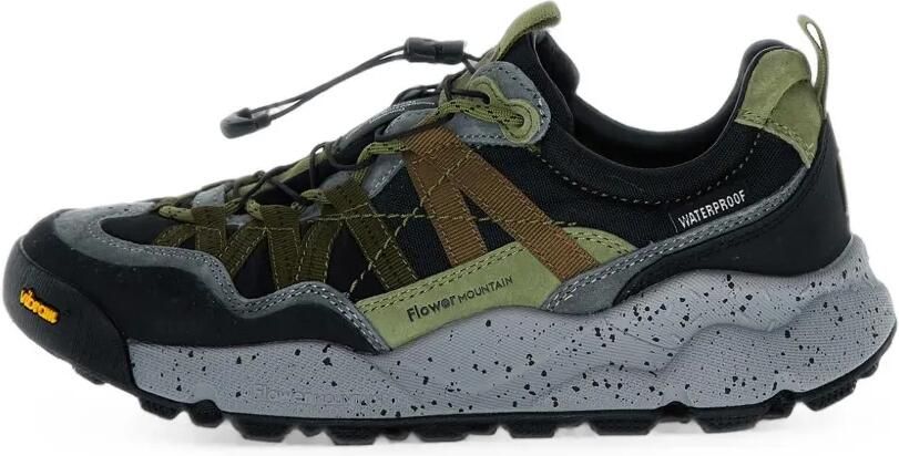 FLOWER MOUNTAIN Iwano 2 suède sneakers Grijs