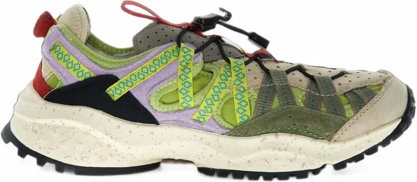 FLOWER MOUNTAIN Kazana Fall low-top sneakers Groen