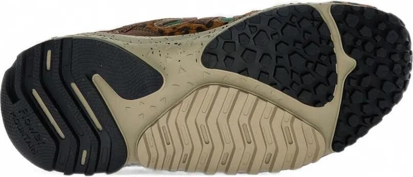 FLOWER MOUNTAIN Kazana Fall sneakers met dierenprint Bruin - Foto 3