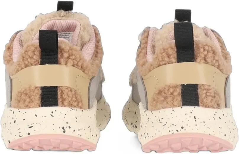 FLOWER MOUNTAIN KIDS Doi Junior teddy sneakers Beige - Foto 2