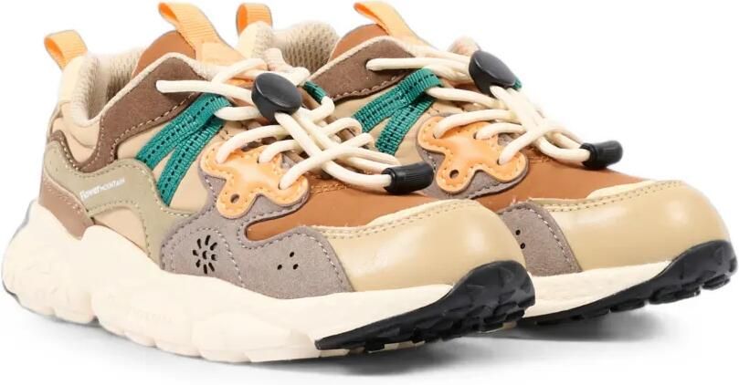 FLOWER MOUNTAIN KIDS Sneakers met colourblocking Beige