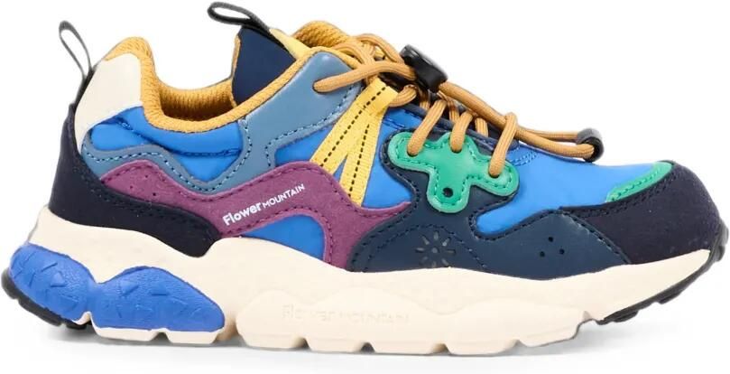 FLOWER MOUNTAIN KIDS Sneakers met colourblocking Blauw - Foto 5