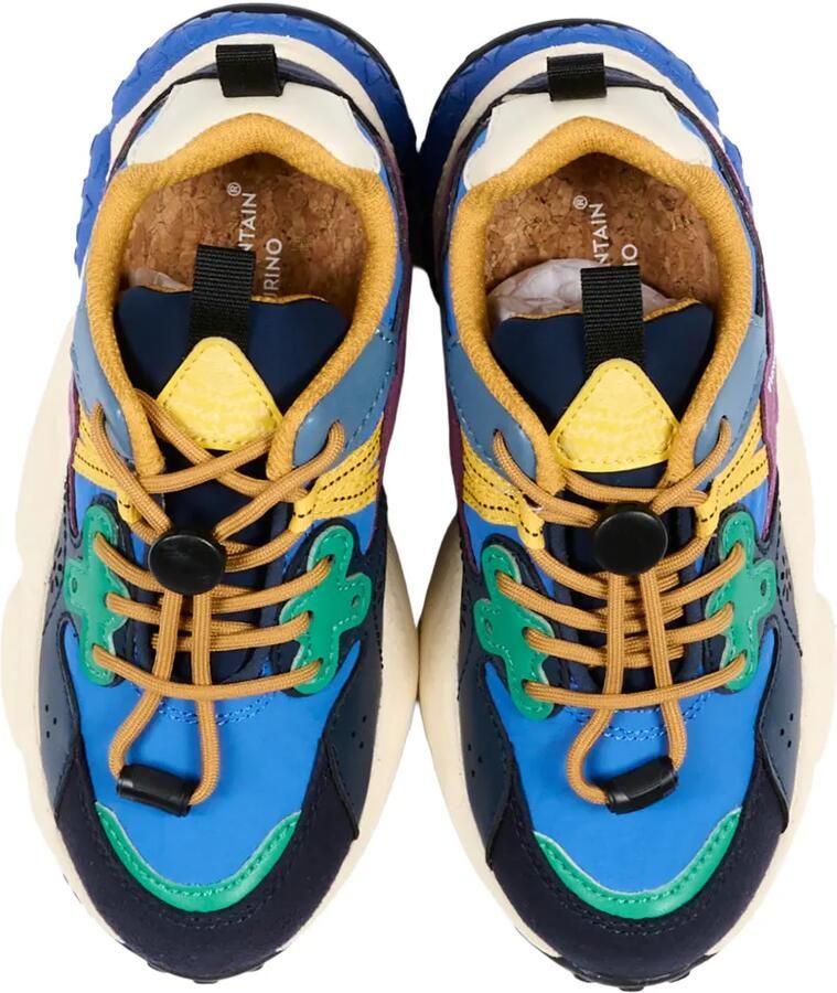FLOWER MOUNTAIN KIDS Sneakers met colourblocking Blauw - Foto 2