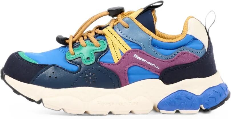 FLOWER MOUNTAIN KIDS Sneakers met colourblocking Blauw - Foto 4