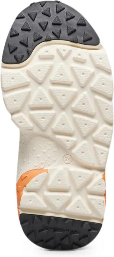 FLOWER MOUNTAIN KIDS Sneakers met fleece vlakken en luipaard-print Beige - Foto 4
