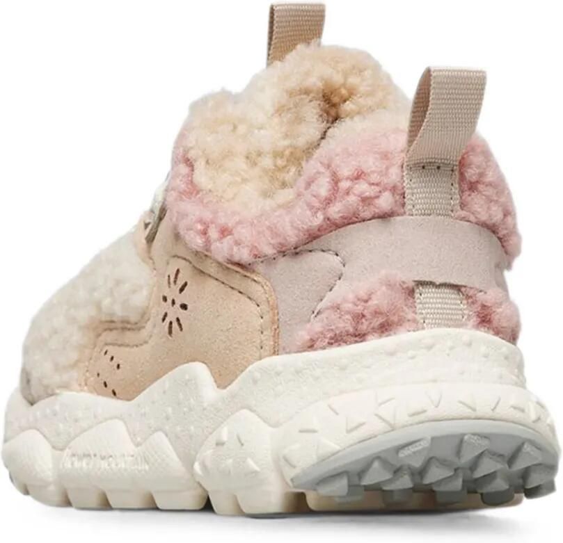 FLOWER MOUNTAIN KIDS Sneakers met vlakken Beige - Foto 2