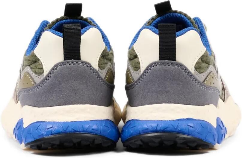 FLOWER MOUNTAIN KIDS Sneakers met vlakken en houtje-touwtje sluiting Groen - Foto 3