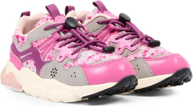 FLOWER MOUNTAIN KIDS Sneakers met vlakken Roze