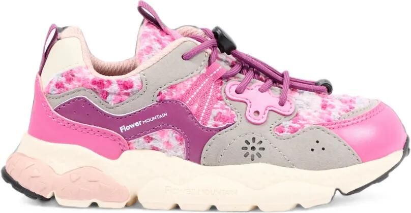 FLOWER MOUNTAIN KIDS Sneakers met vlakken Roze - Foto 4