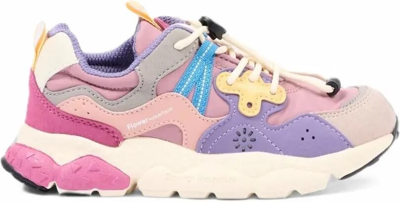 FLOWER MOUNTAIN KIDS Ya o 3 sneakers met colourblocking Roze - Foto 5