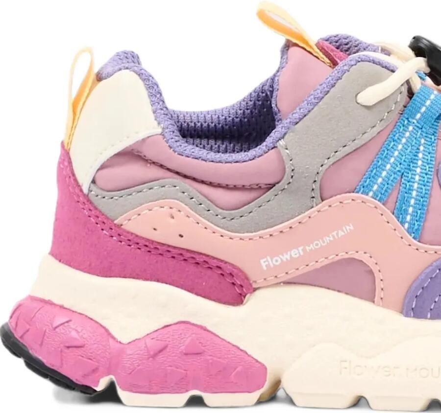 FLOWER MOUNTAIN KIDS Ya o 3 sneakers met colourblocking Roze - Foto 2