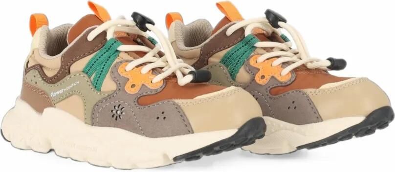 FLOWER MOUNTAIN KIDS Ya o 3 Junior sneakers Beige