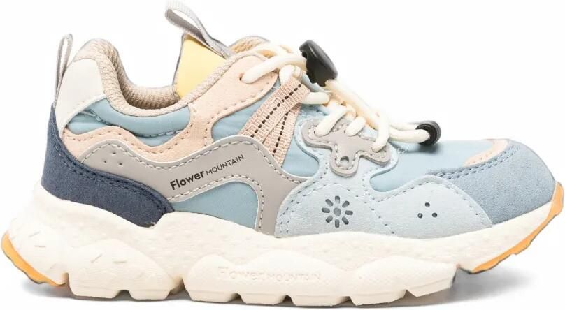 FLOWER MOUNTAIN KIDS Ya o 3 lace-up sneakers Blauw
