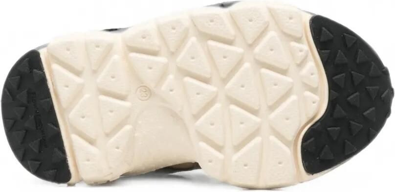 FLOWER MOUNTAIN KIDS Ya o 3 panelled sneakers Bruin - Foto 4