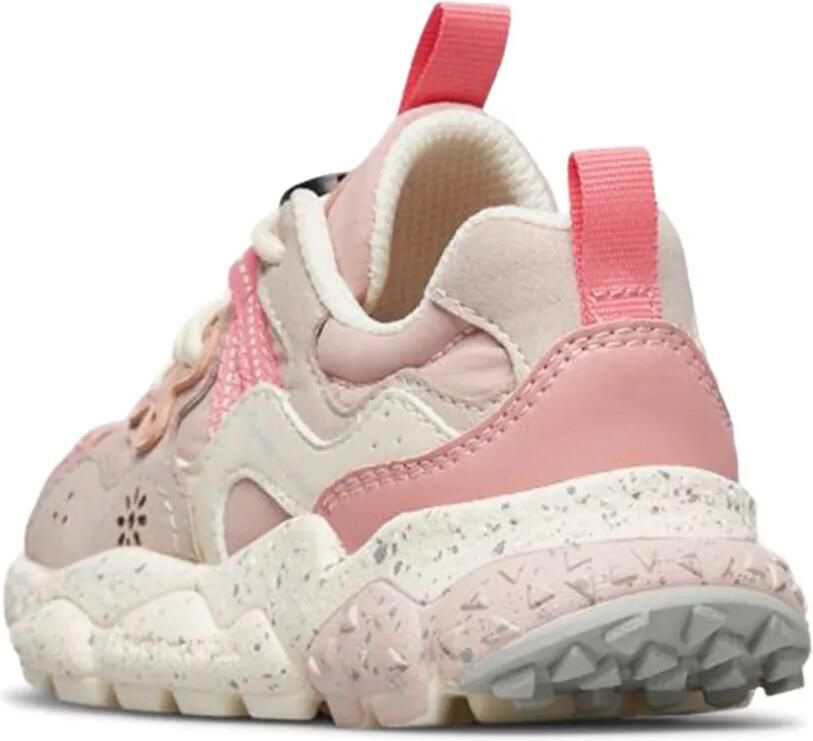 FLOWER MOUNTAIN KIDS Ya o 3 sneakers met geperforeerde details en vlakken Roze