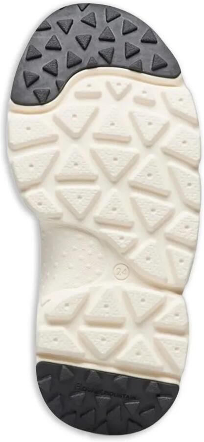 FLOWER MOUNTAIN KIDS Ya o 3 sneakers met houtje-touwtje-sluiting en dieren-print Beige