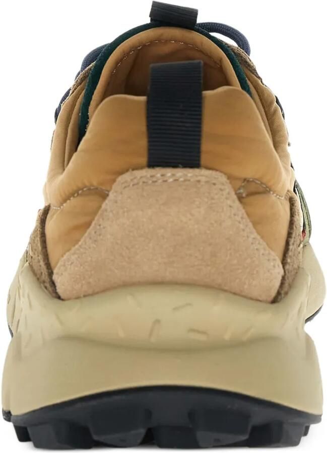 FLOWER MOUNTAIN Lenzan sneakers met suède vlakken Bruin - Foto 2