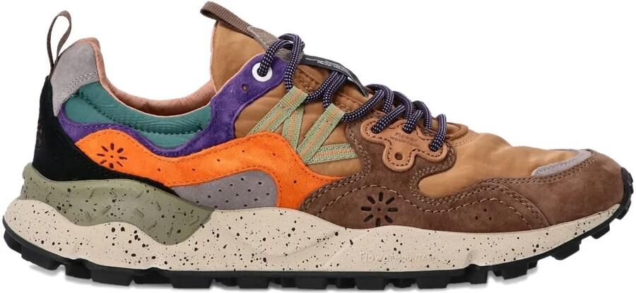 FLOWER MOUNTAIN Leren sneakers 2D98 BROWN