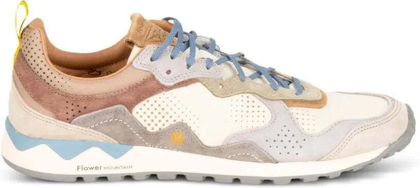 FLOWER MOUNTAIN Puerh Uni Limited Edition geperforeerde sneakers Beige