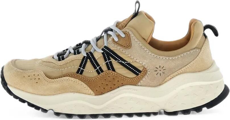 FLOWER MOUNTAIN Sanchia Uni sneakers met vlakken Beige