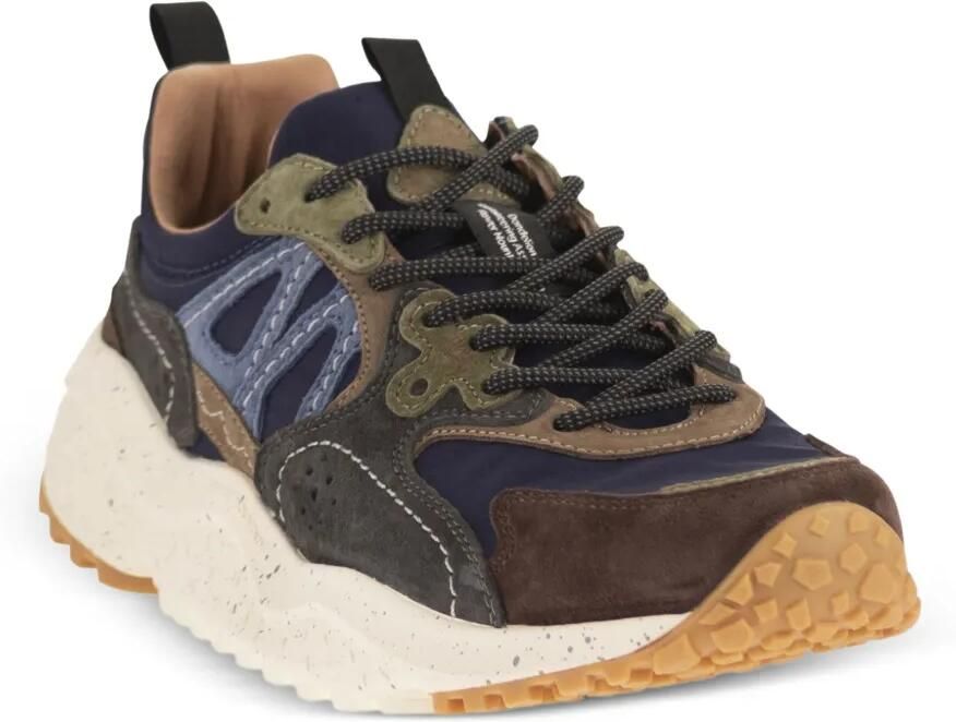 FLOWER MOUNTAIN Solin sneakers met vlakken Grijs - Foto 2