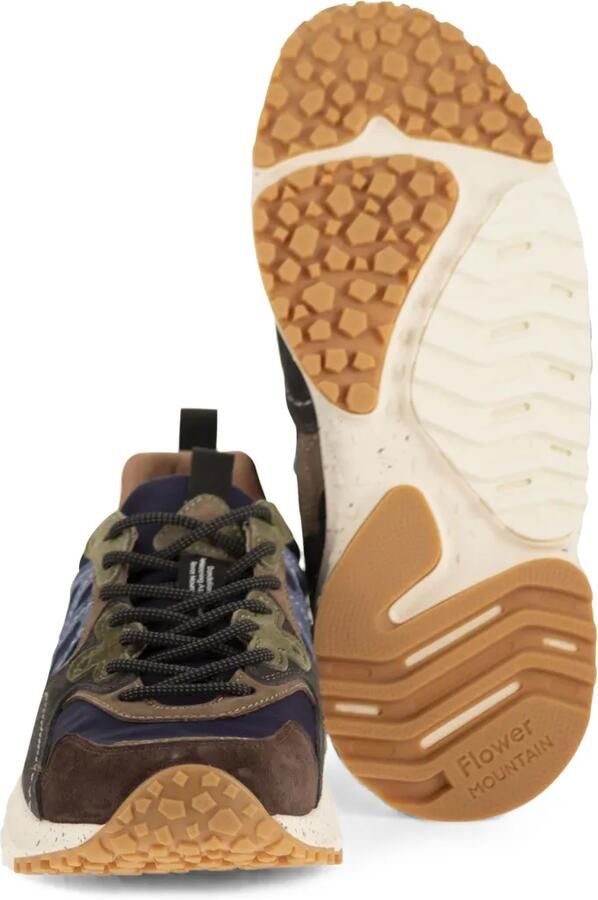 FLOWER MOUNTAIN Solin sneakers met vlakken Grijs - Foto 3