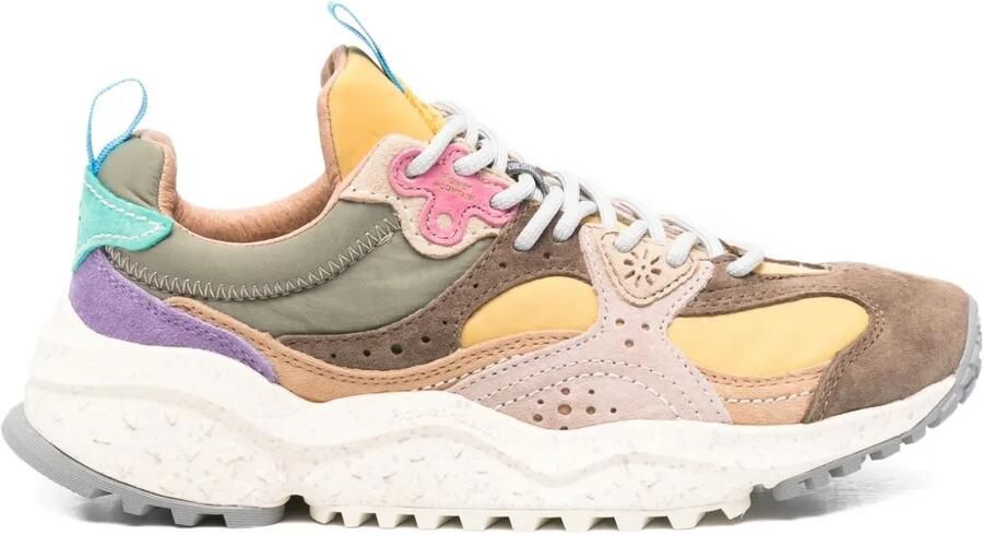 FLOWER MOUNTAIN Wave sneakers Geel