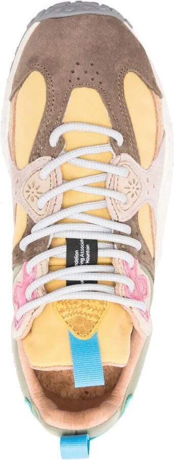 FLOWER MOUNTAIN Wave sneakers Geel - Foto 4