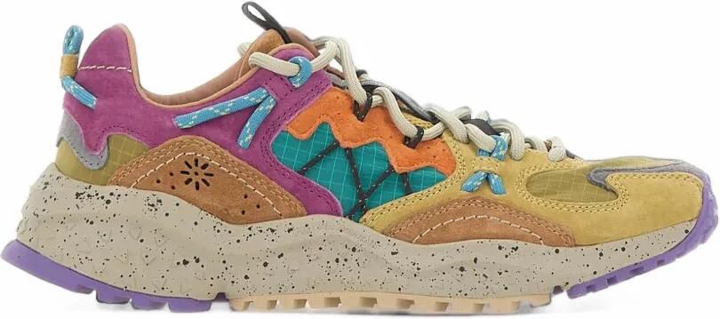 FLOWER MOUNTAIN Yamabushi sneakers Groen