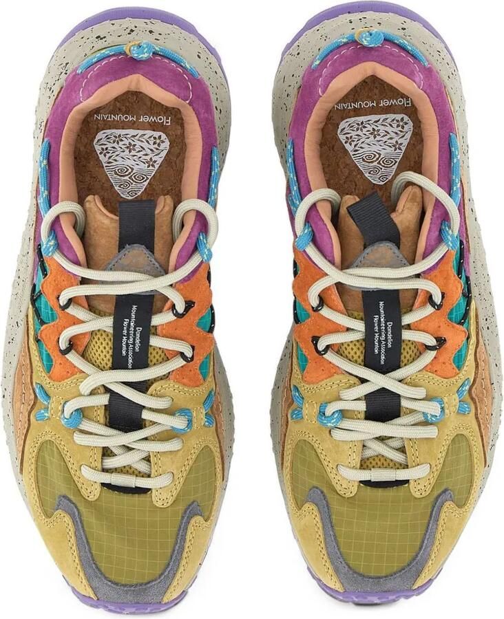 FLOWER MOUNTAIN Yamabushi sneakers Groen - Foto 2