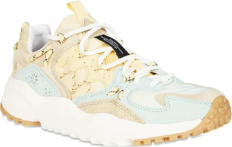 FLOWER MOUNTAIN Yamabushi sneakers met vlakken Beige - Foto 2