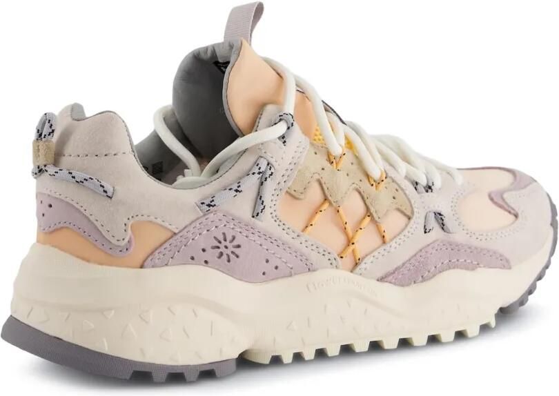 FLOWER MOUNTAIN Yamabushi sneakers met vlakken Beige - Foto 2